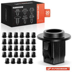 30Pcs Nylon Fender Liner Flare Screw Grommets Clips for Nissan Model 