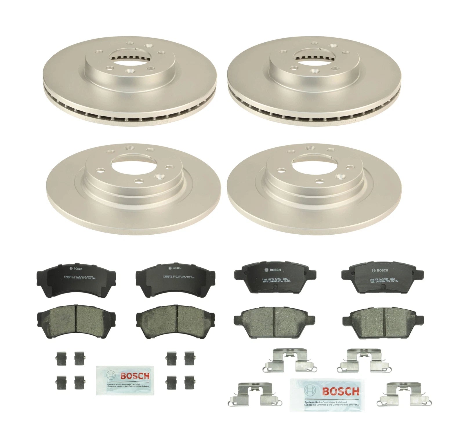 Brake Kit Disc Rotors & Pads for Ford Mazda Lincoln (299mm & 279mm)