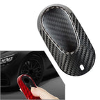 Carbon Fiber Black Key Fob Case Cover for Mercedes Benz S Class (2021)