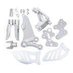 Driver Rider Footpegs Footrests Bracket for Suzuki GSXR600 GSXR750 (2006–2010)