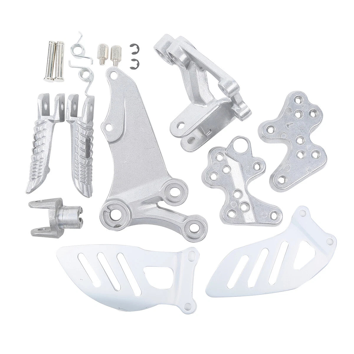 Driver Rider Footpegs Footrests Bracket for Suzuki GSXR600 GSXR750 (2006–2010)