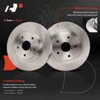 Front Disc Brake Rotors & Ceramic Pads for Subaru Forester (2019–2022)