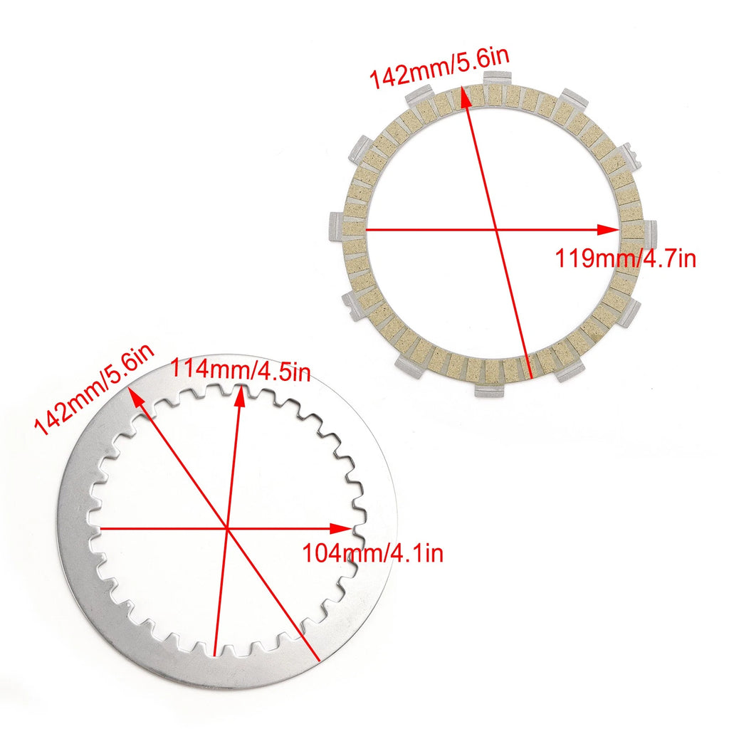 Clutch Friction Plates & Gasket Kit for Yamaha MT-07 XSR700 Tenere 700 (2016–2024)