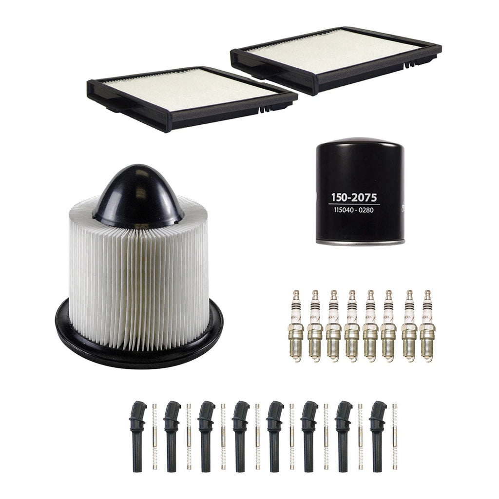 Tune Up Kit with NGK 8 Spark Plugs & Boots for Ford F-150 F-250 (2004–2008)