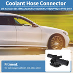 Engine Coolant Hose Connector for Volkswagen Jetta L4 2.0L (2011–2015) No. 06A121133AC
