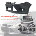 Front Bumper Cover & Fog Lights Assembly for Ford Focus (2012–2014)
