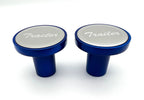 Air Valve Knobs Blue Aluminum Replacement for Peterbilt Kenworth (1980–2025)