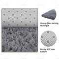 Shaggy Rug Floor Mat for Bedroom Living Room (200x250cm)
