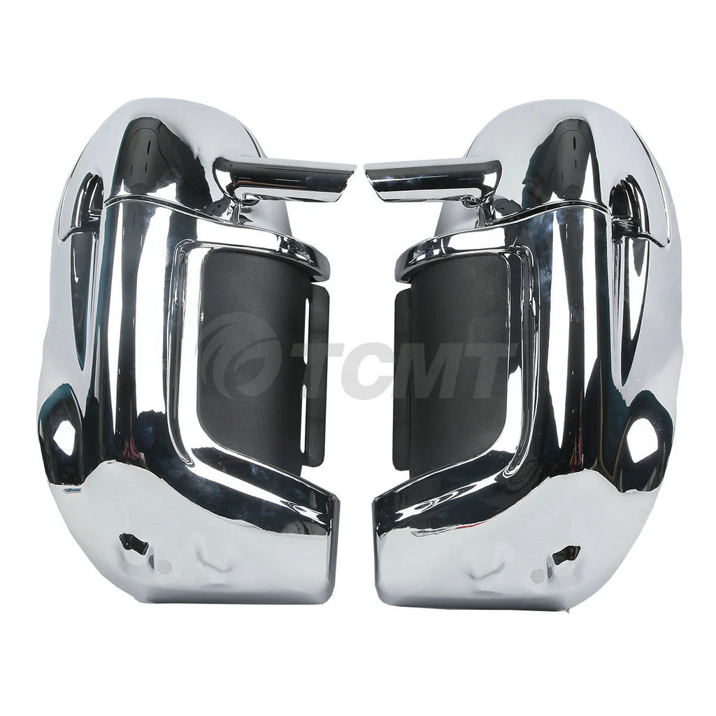 Chrome Lower Vented Leg Fairings for Harley Touring Electra Glide (1983–2013)