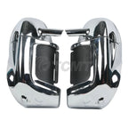Chrome Lower Vented Leg Fairings for Harley Touring Electra Glide (1983–2013)