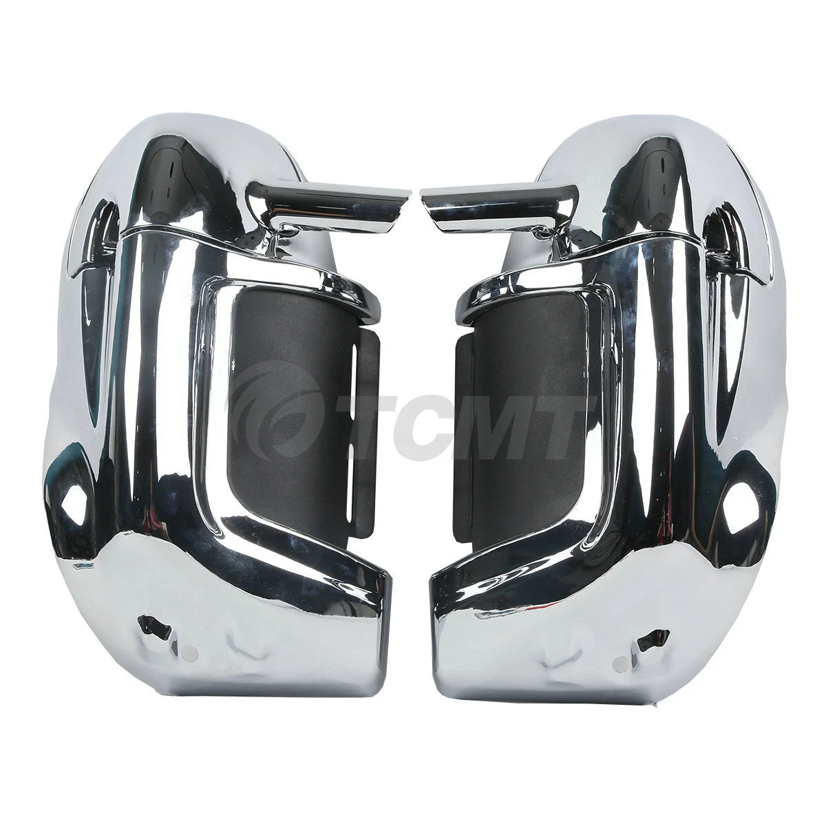 Chrome Lower Vented Leg Fairings for Harley Touring Electra Glide (1983–2013)