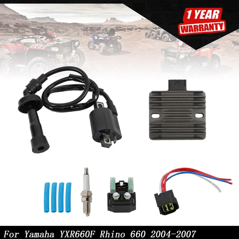 Ignition Coil Regulator Relay Connector Plugs for Yamaha Rhino 660 (2004â2007)