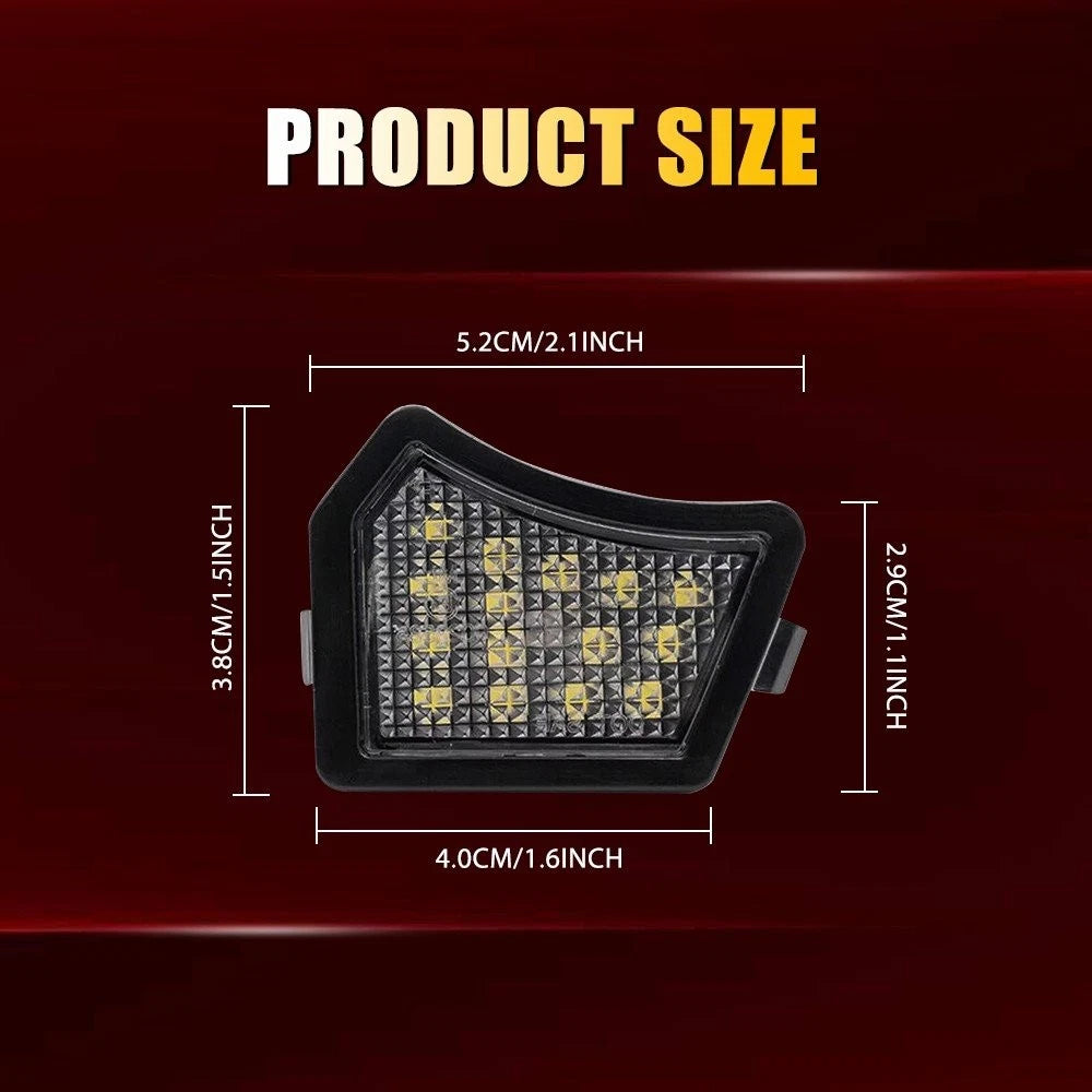 Diamond LED Side Mirror Puddle Light for Volvo V70 S60 S80 XC90 V50 C30 C70