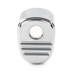 Chrome Tri Line Ignition Switch Cover for Harley Electra Road Glide (2014–2022)