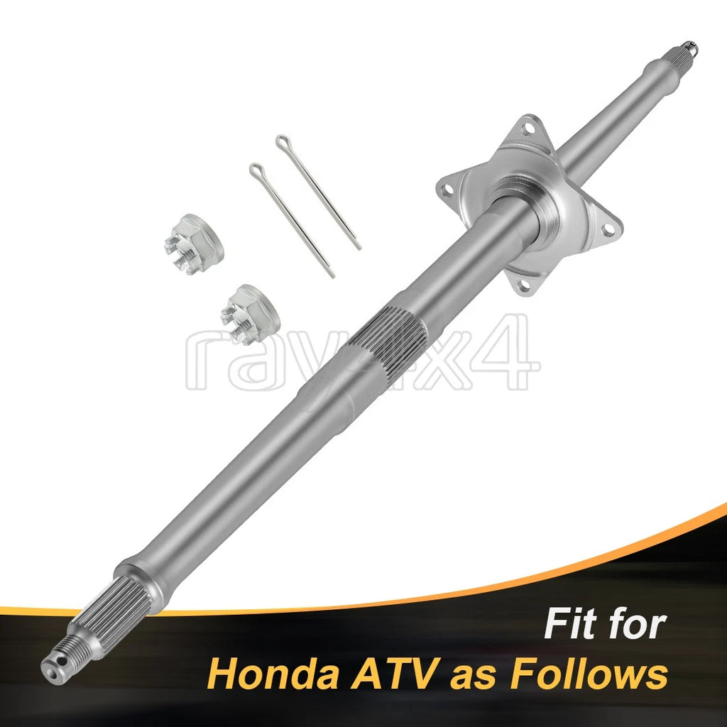 Rear Wheel Axle Shaft W/Nuts for Honda TRX450ER TRX450ER (2006–2014)