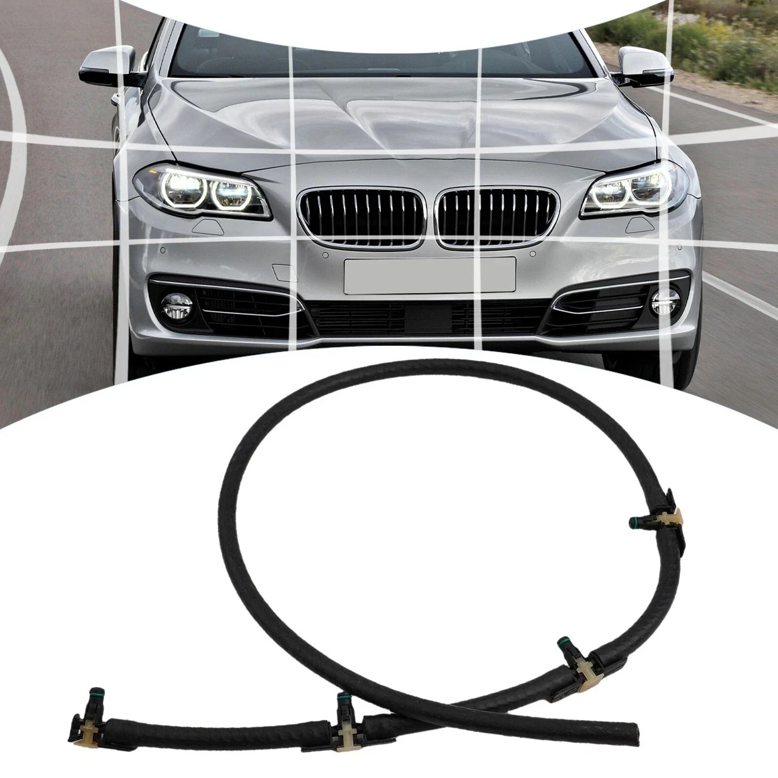 Injector Leak-Off Return Pipe for BMW