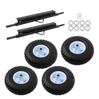 Solid Never Flat All Terrain Wheel Kit for Honda Generator EU3000is (2003–2023)