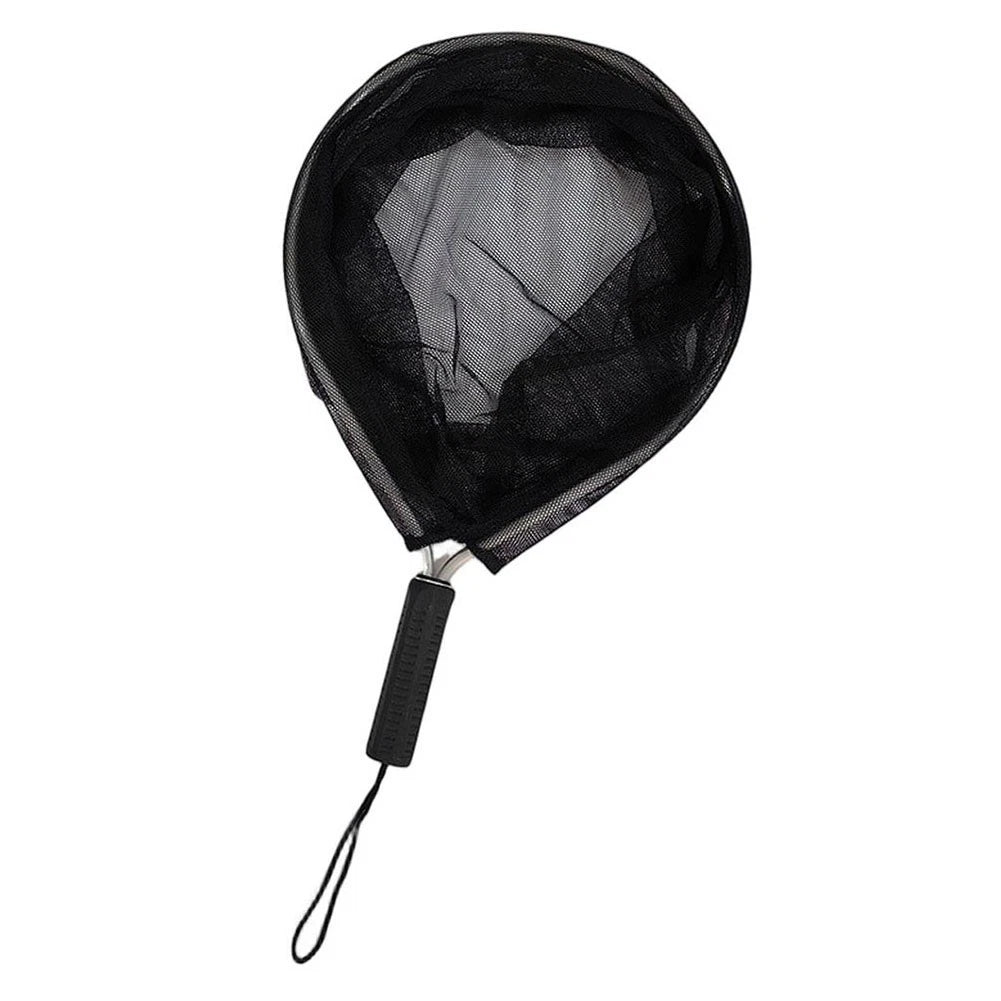 Fishing Net with Sturdy Metal Handle for Stream Boat Sea Fishing (48cm, 54cm)