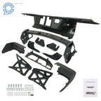 Complete Black Steel Rear Step Bumper for Toyota Tundra (2014–2021)