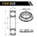 6902NR Deep Groove Ball Bearing for Scooter Skateboard (15x28x7mm)