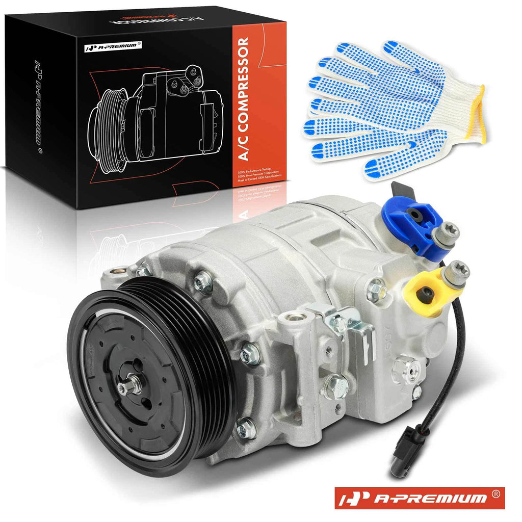 A/C Compressor with Clutch for BMW M3 2008–2013, 325xi 2006–2007