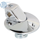 Set of 2 Chrome Sunvisor Support Brackets for Coupe