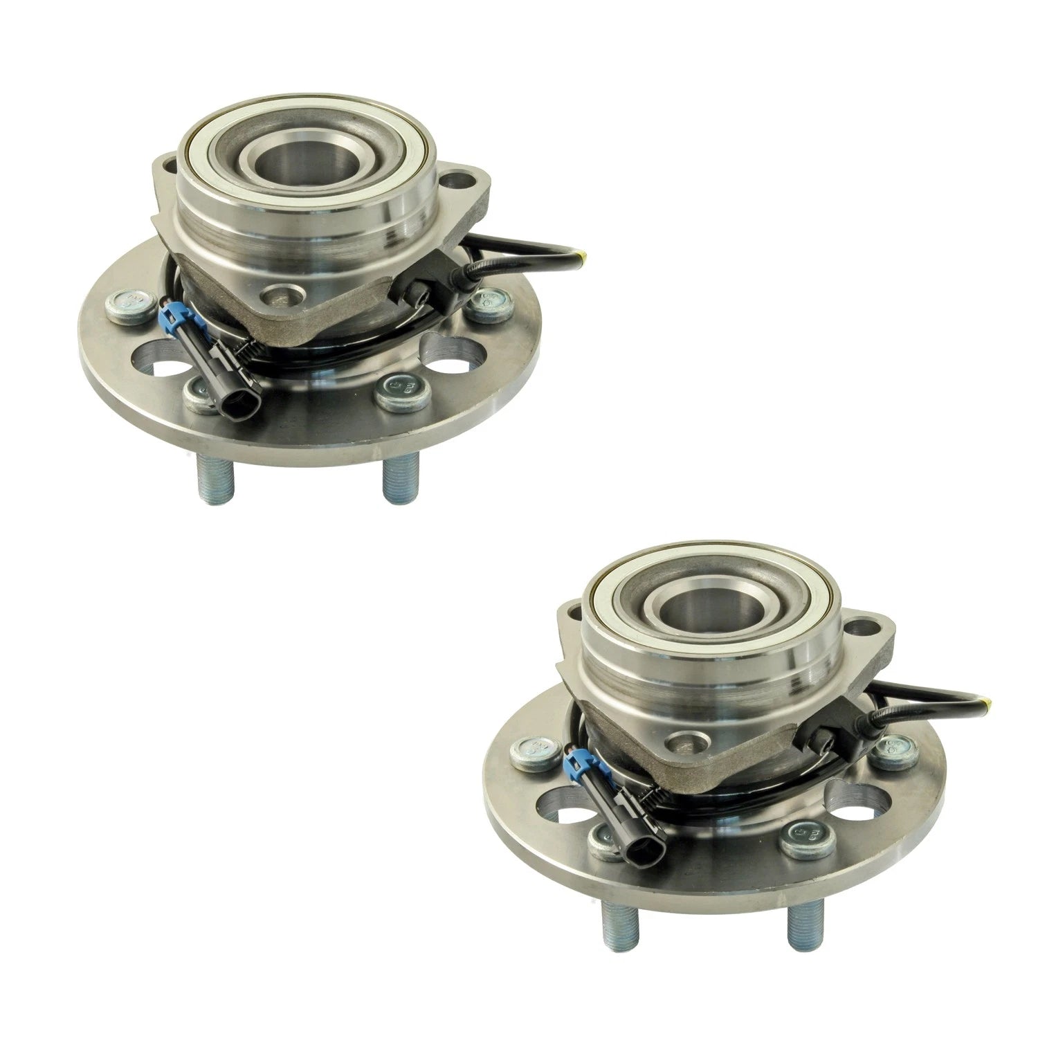 2X Front Wheel Bearing Assembly Kit for Chevrolet K1500 K2500 Tahoe Yukon (1995–2000)