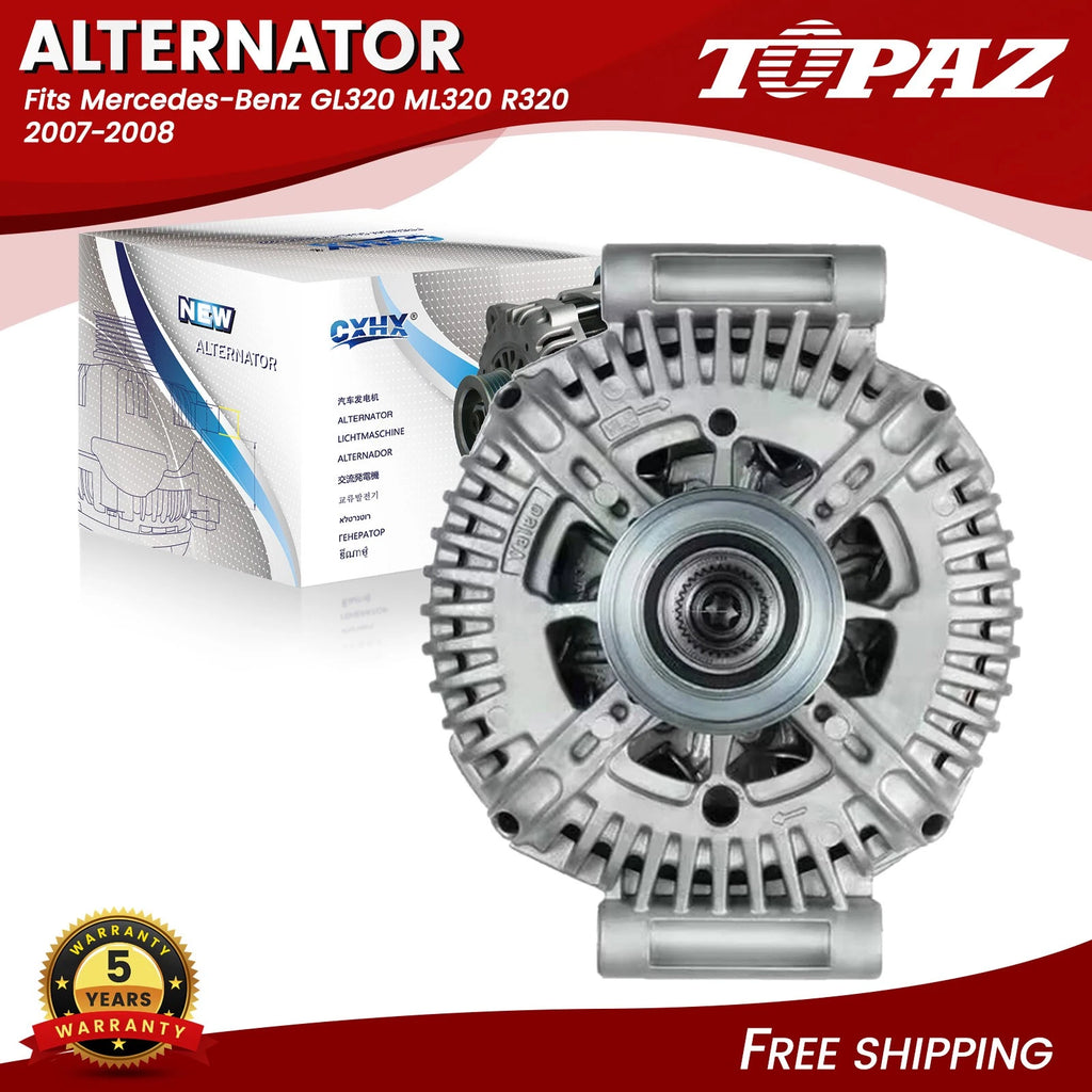 180A Alternator for Mercedes-Benz GL320 ML320 R320 (2007–2008)