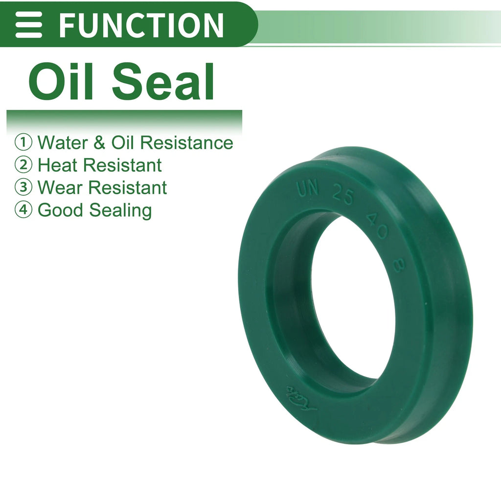 Set of 5 Oil Seal Ring 25x40x8mm for Rotary Shaft (High Pressure)