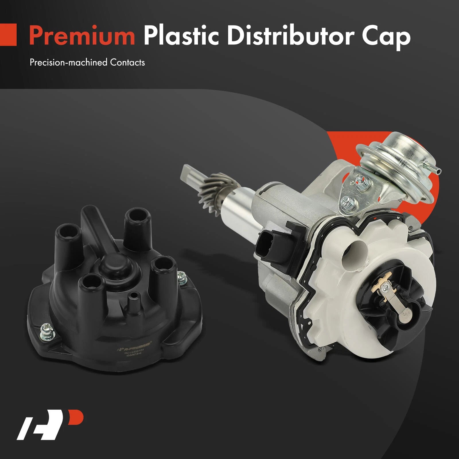 Ignition Distributor with Rotor for Nissan H20 H20-II K15 K25