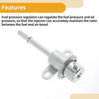 Fuel Pressure Regulator for Mazda Protege (1999–2003) No.FP4713280C Metal