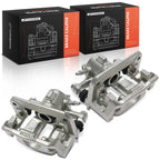 Pair Rear Brake Calipers with Bracket for Mercedes W245 B200 (2006–2011)