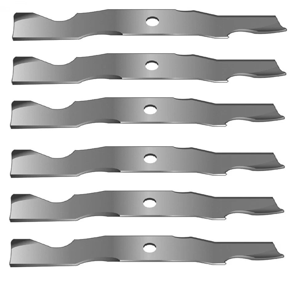 Set of 6 Heavy Duty Lawn Mower Blades for Cub Cadet LT1024 LT1050