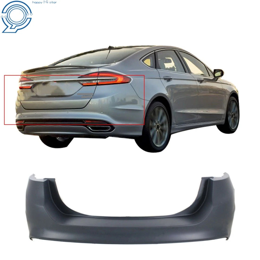Rear Bumper Cover for Ford Fusion (2013–2018) - Primered Replacement