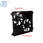 Dual Cooling Fan Assembly for Ford Edge (2015-2021) Lincoln MKX (2016-2018)