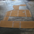 EVA Teak Flooring Cockpit Pad for Sea Ray Sundancer 290 (1999–2000)