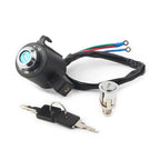 Ignition Switch Fuel Gas Cap Seat Lock Key for Harley Sportster 883 (1995-2003)