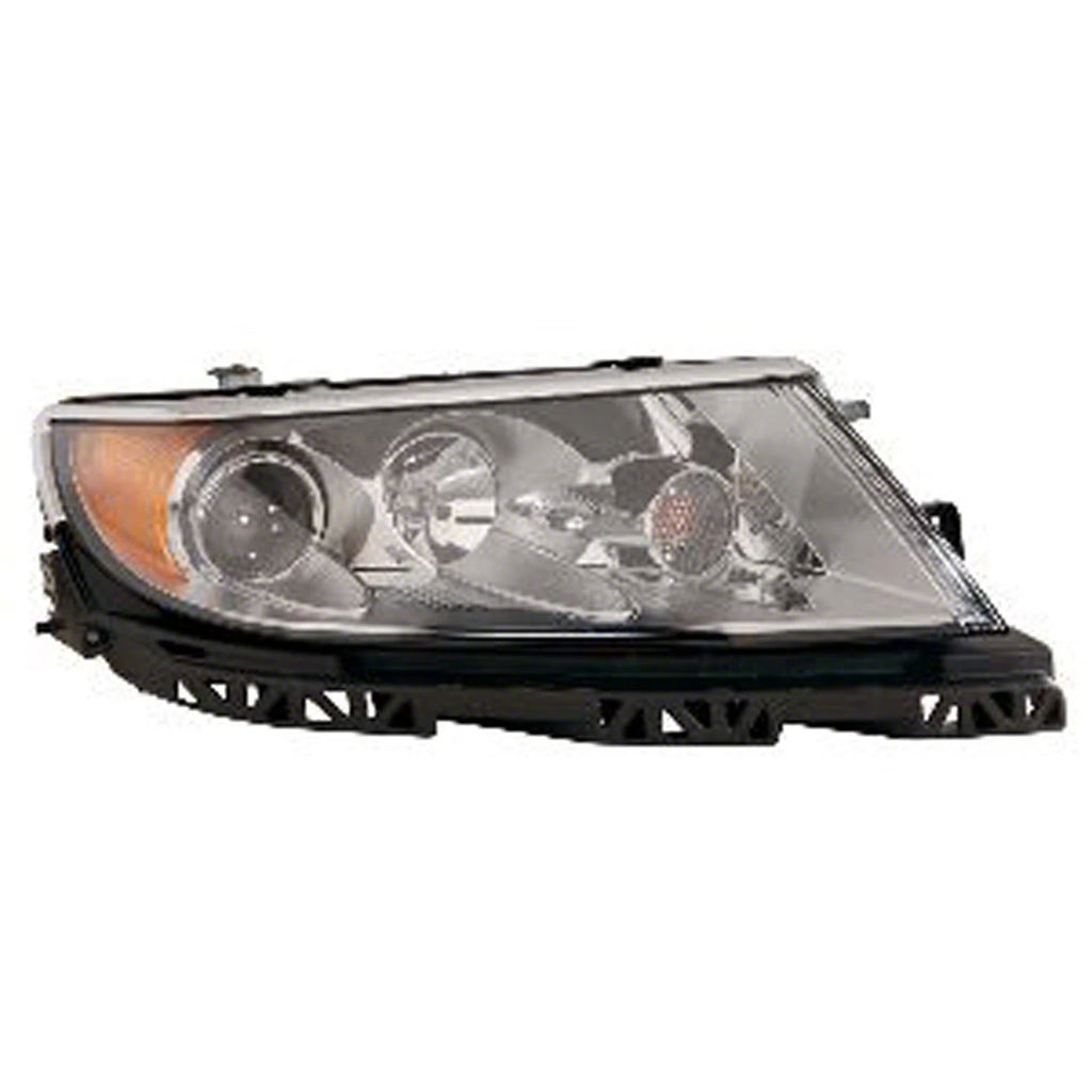Replacement Chrome Passenger Side Halogen Head Light Assembly