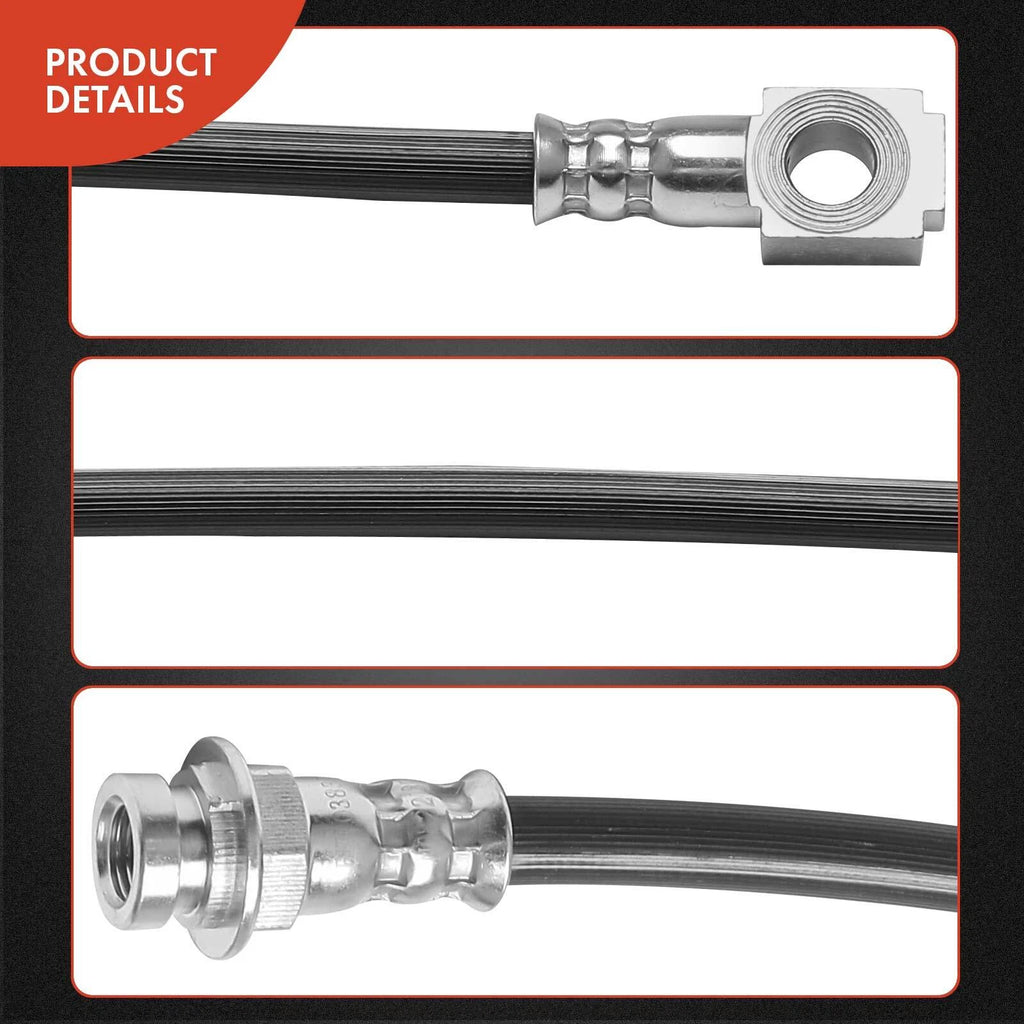 Rear Brake Hydraulic Hose for Buick Regal (1997–1998) Pontiac Grand Am (1999–2004)