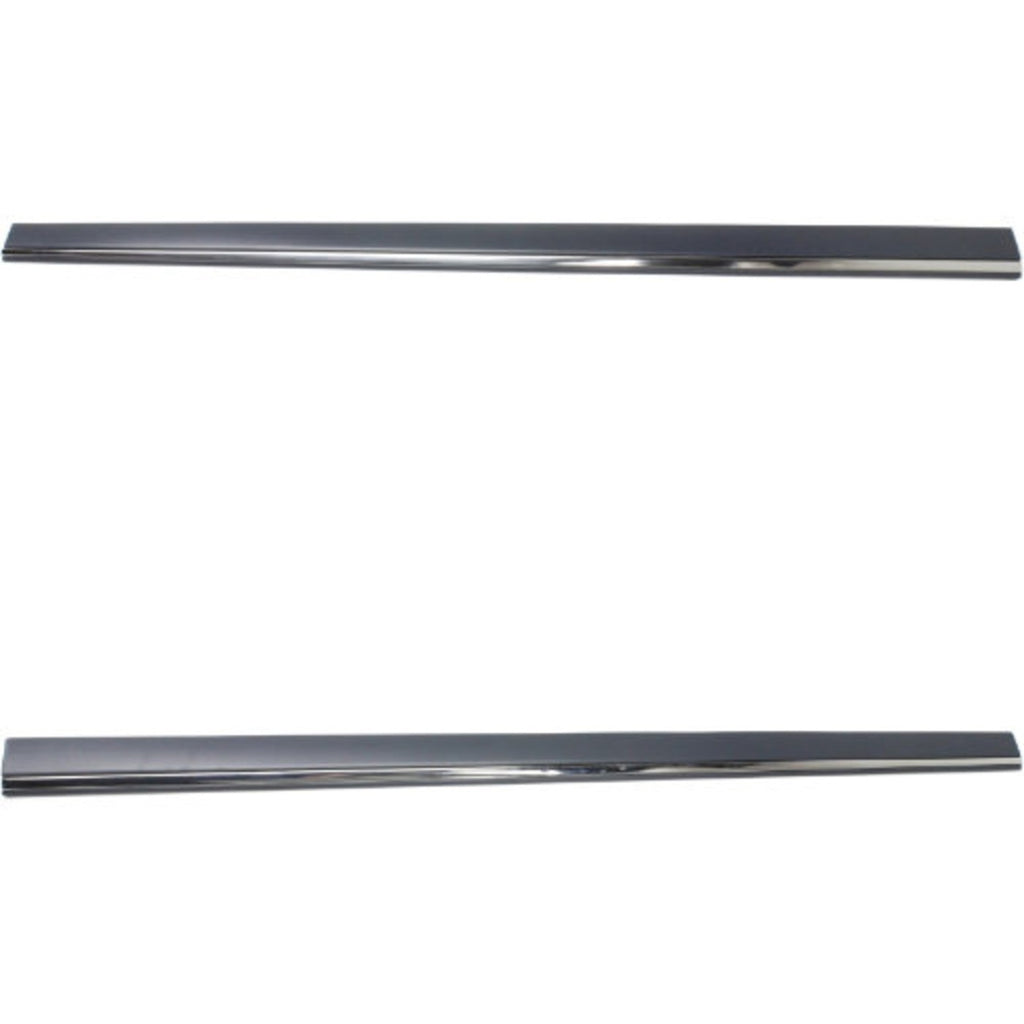 Set of 2 Door Molding & Beltlines for Mercedes Benz E350 Sport Package