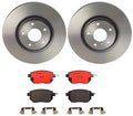 Brembo Front Brake Kit Disc Rotors & Ceramic Pads for Infiniti Murano FX35 FX45 (2003–2008)