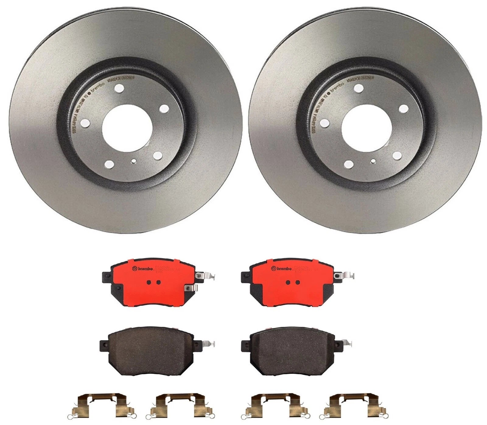 Brembo Front Brake Kit Disc Rotors & Ceramic Pads for Infiniti Murano FX35 FX45 (2003–2008)