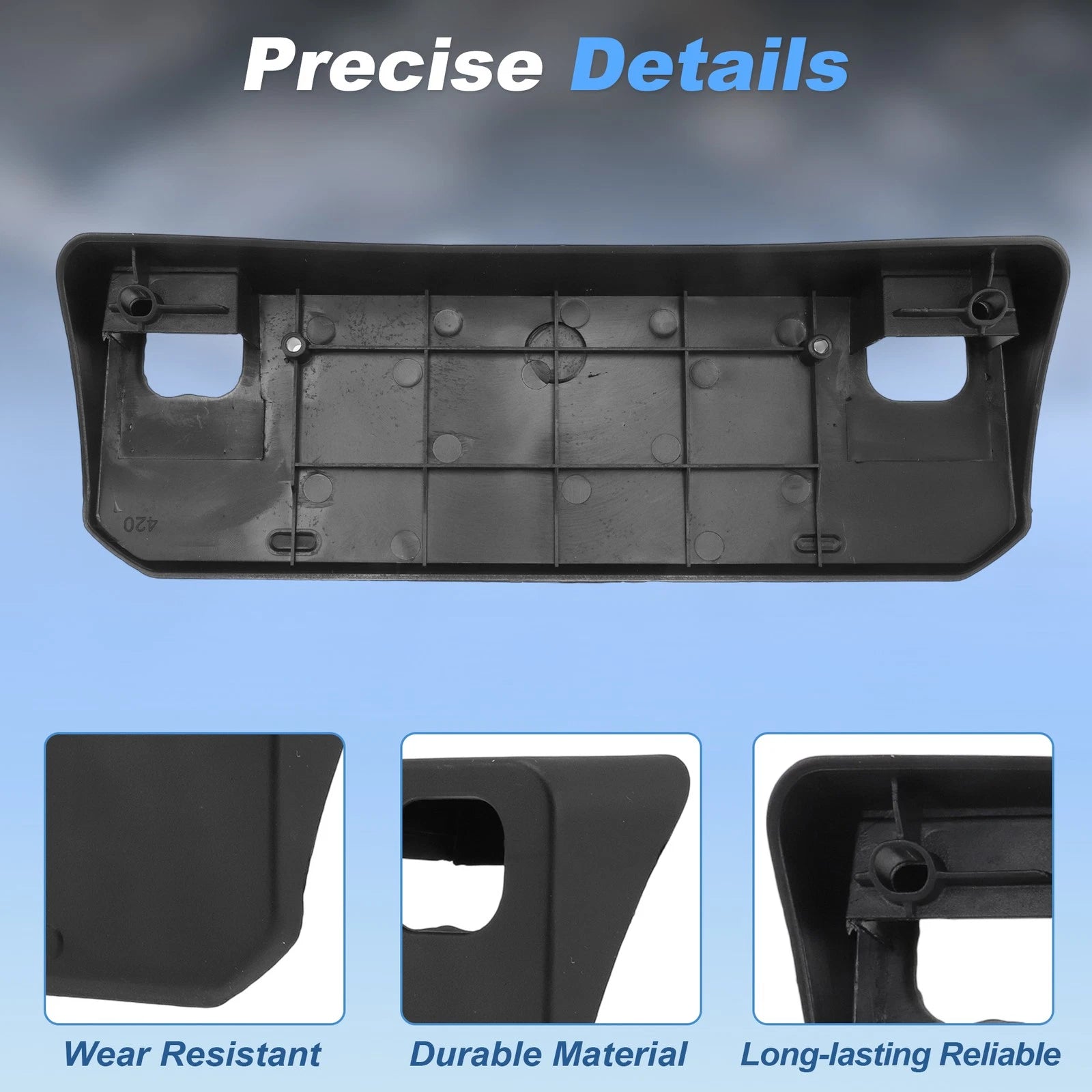 Front License Plate Bracket for Toyota 4Runner (2014–2024) No. 5211435040/TO1068130