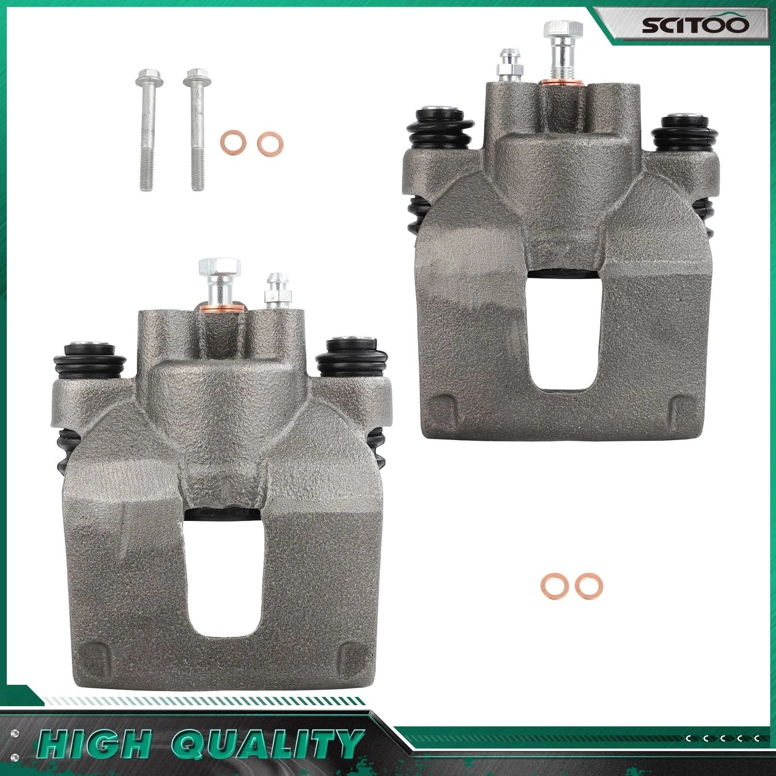 Rear Pair Brake Calipers for Ford Explorer (1995–2001) 1L2Z-2B121-AB, 1L2Z-2B121-AC