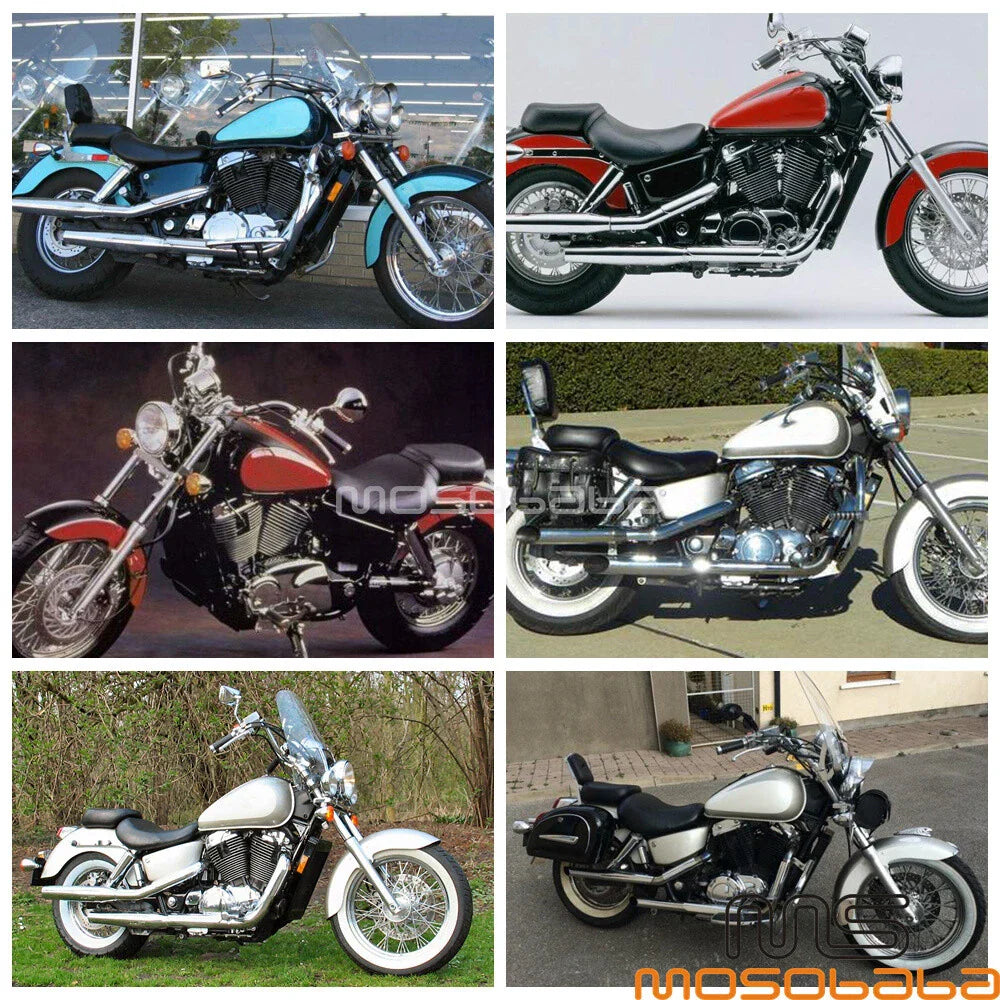 Chrome Battery Side Covers for Honda Shadow ACE 1100 VT1100C2 (1999-2008)