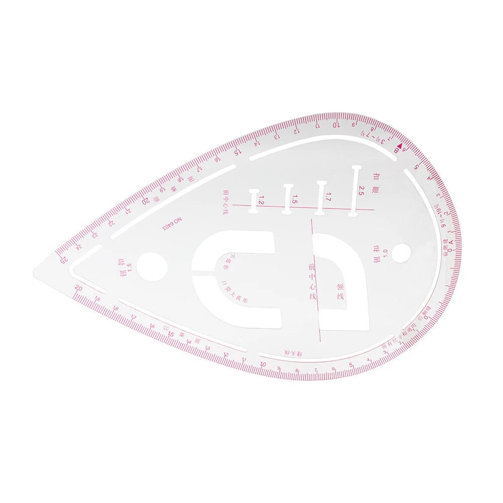 Sewing Sleeve Curve Ruler for Dressmaking Pattern Design