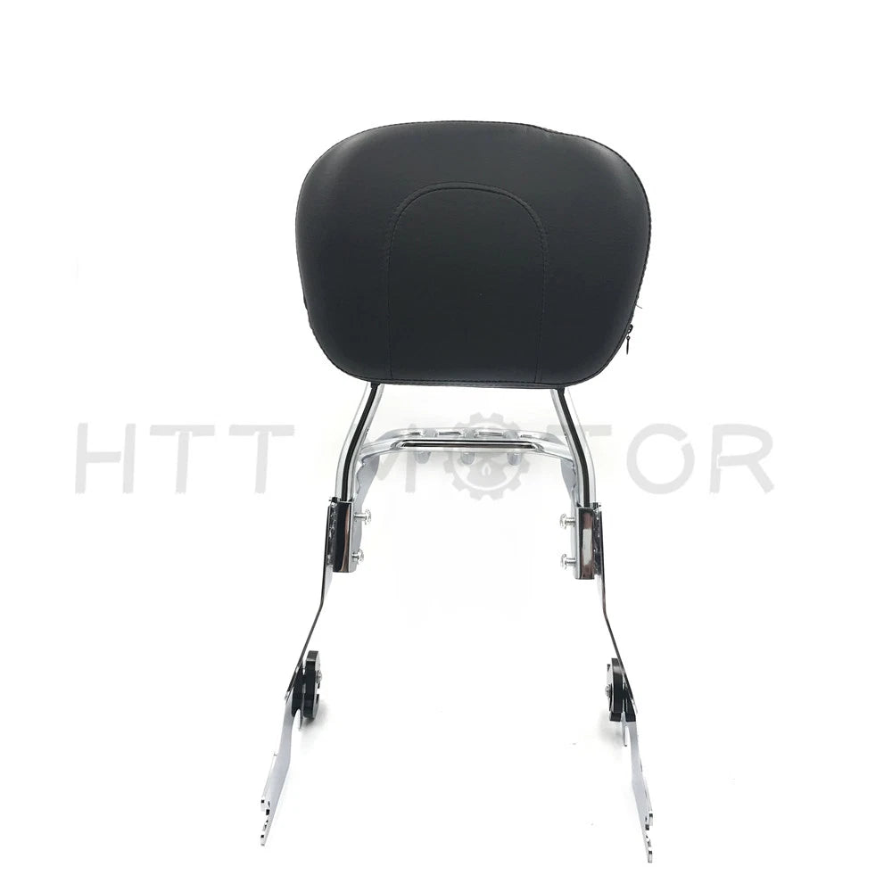 Detachable Sissy Bar Backrest w/ Luggage Rack for Sportster XL883 (2004–2016)
