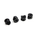4x Aluminum Alloy Motorcycle Rear Luggage Case Tail Box