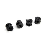 4x Aluminum Alloy Motorcycle Rear Luggage Case Tail Box
