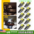 2X T10 LED License Plate Light Bulbs for Make Model